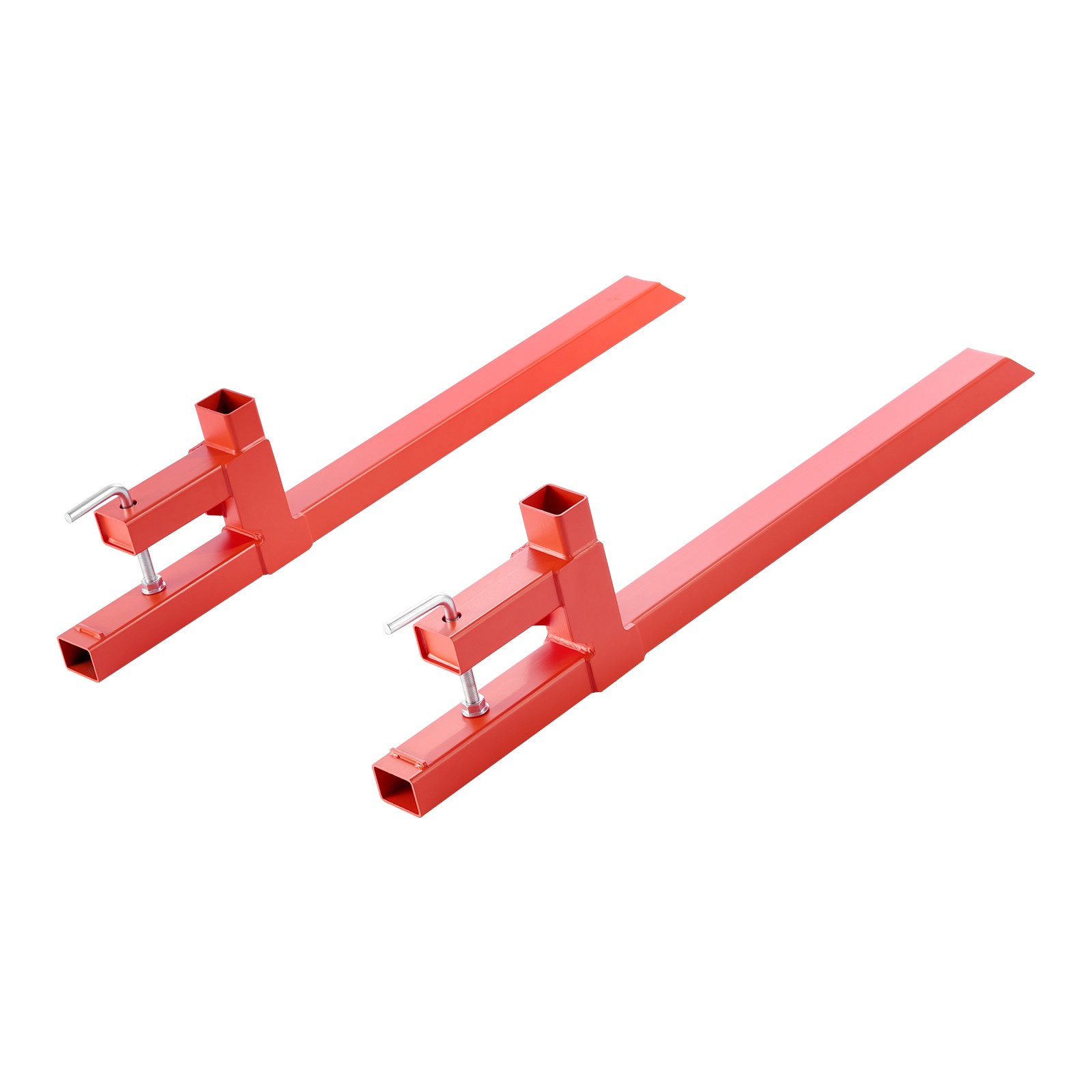 Uimoso 2000 lbs 43" Clamp on Pallet Forks Quick Attach Tractor Forks