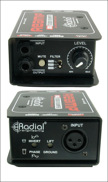 Radial Engineering JCR Reamp Studio Reamper Re Amp