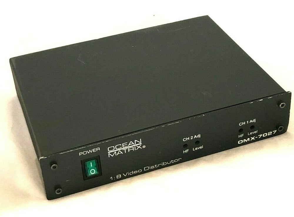 Ocean Matrix OMX-7027 1x8 Video Only Distribution Amplifier