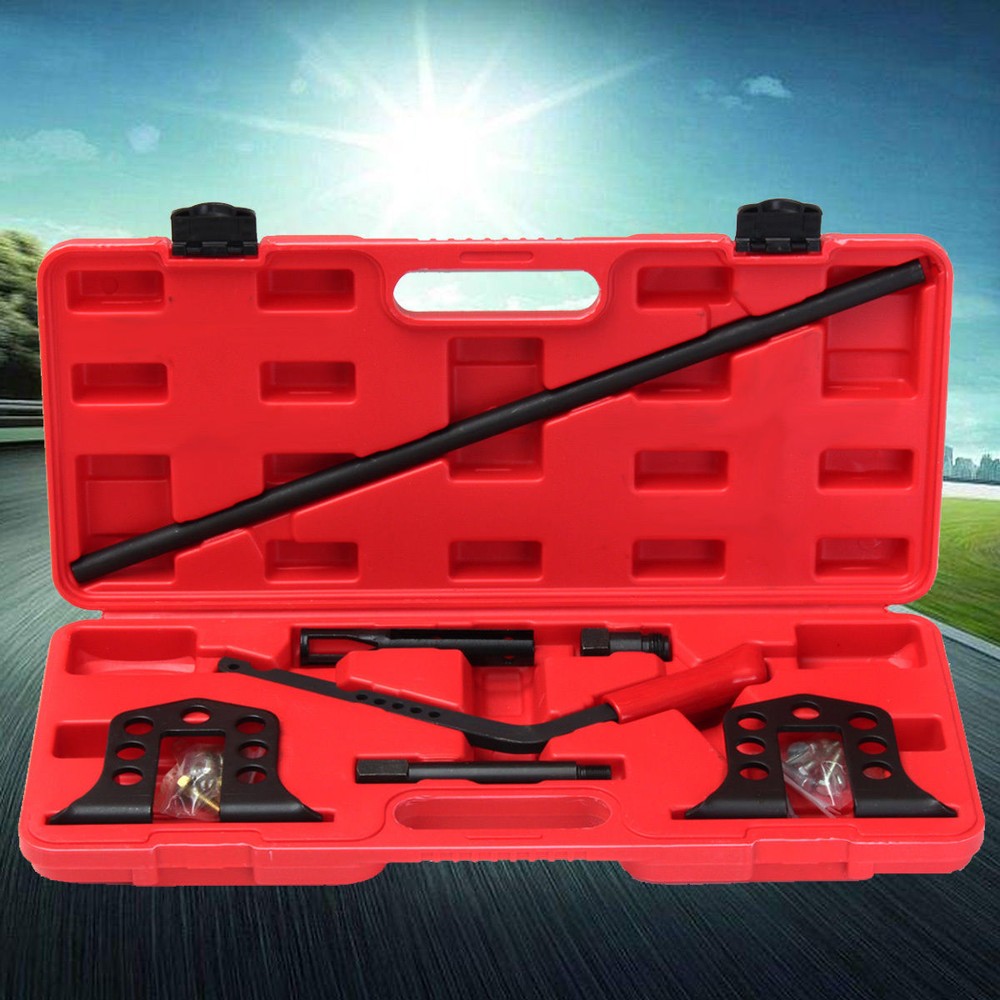 Auto Engine Overhead Valve Spring Remover Installer OHV/OHC Compressor Tool Kit