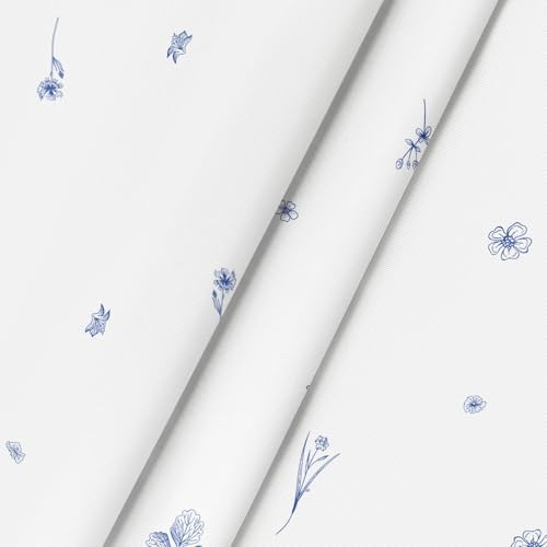 Spring Summer Tablecloth 52×70 Inch Rectangular, 52" x 70" (Rectangular) Blue