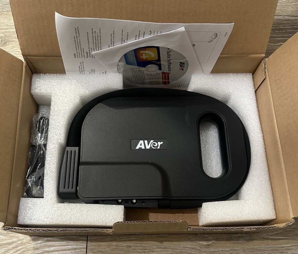 AVer AVerVision U50 Document Camera With USB Cable and Installation Disc