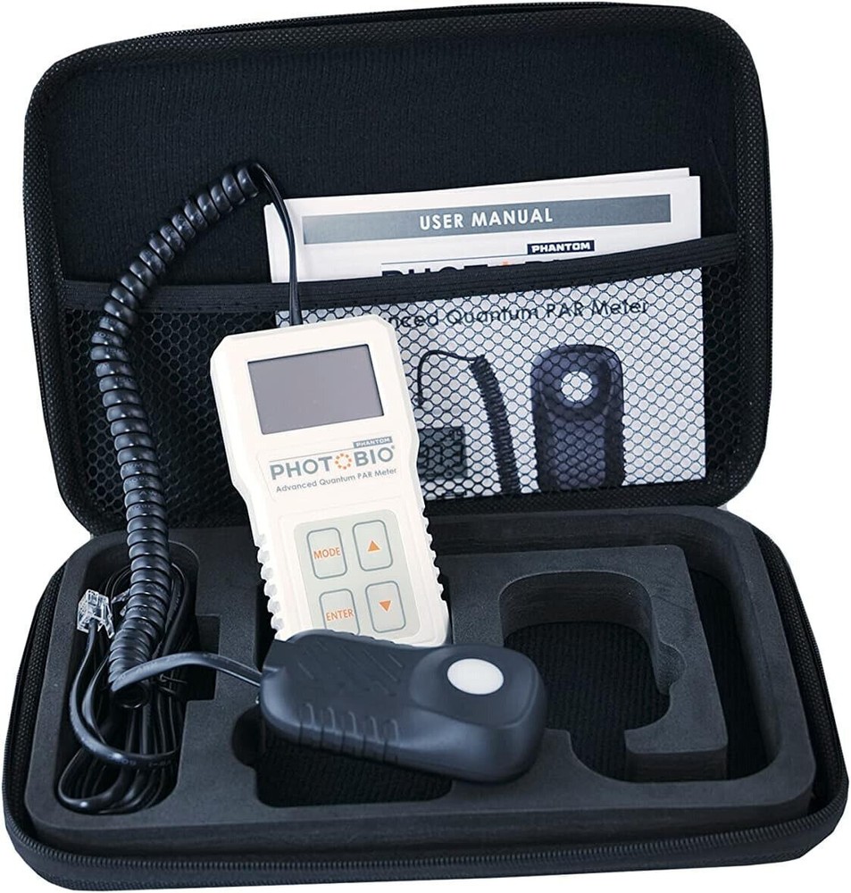 LGBQM2 Advanced Quantum Sensor PAR Meter (Micromoles), Measure Light Intensity