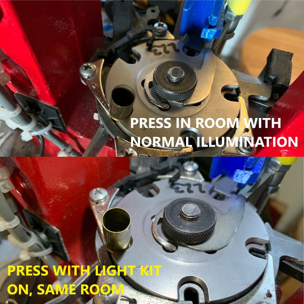 WORK LIGHT KIT for LEE LOADMASTER RELOADING PRESS W/SWITCH AND POWER SUPPLY