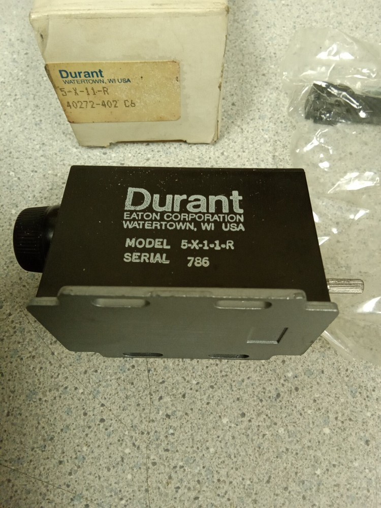 Durant Manual Counter Model 5-X-1-1-R