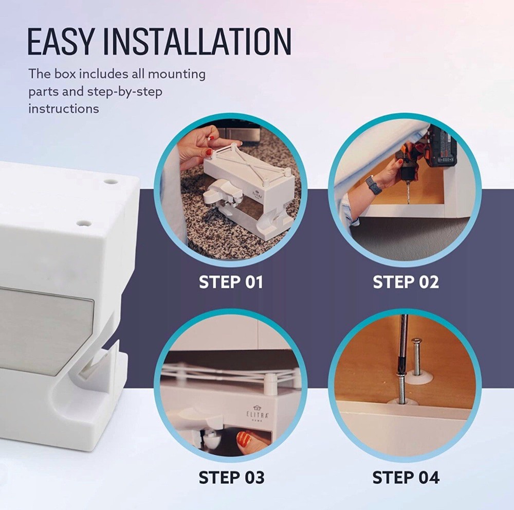 SPACESAVER UNDER GABINET CAN OPENER