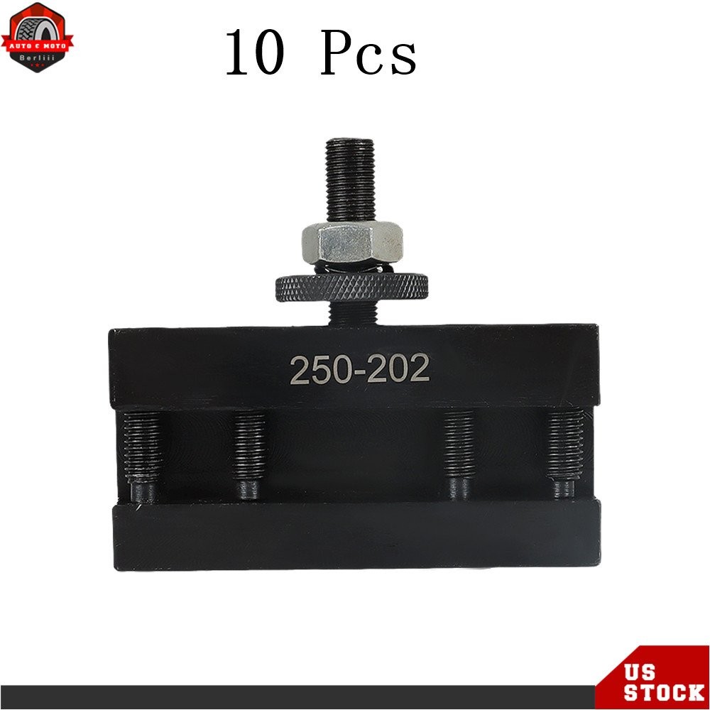 10Pack BXA 250-202 #2 Quick Change Turning Facing & Boring Tool Post Holder