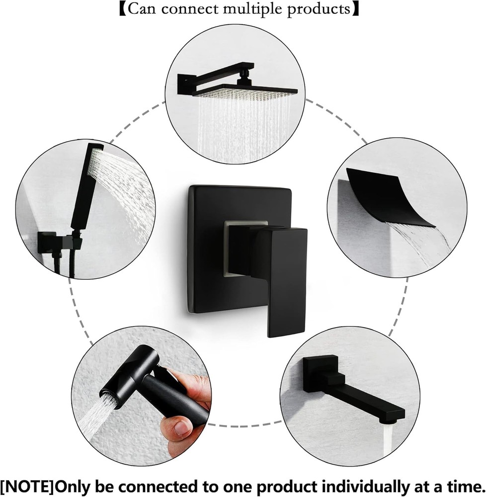 Bathroom Shower Valve Single Function Shower Mixer Valve