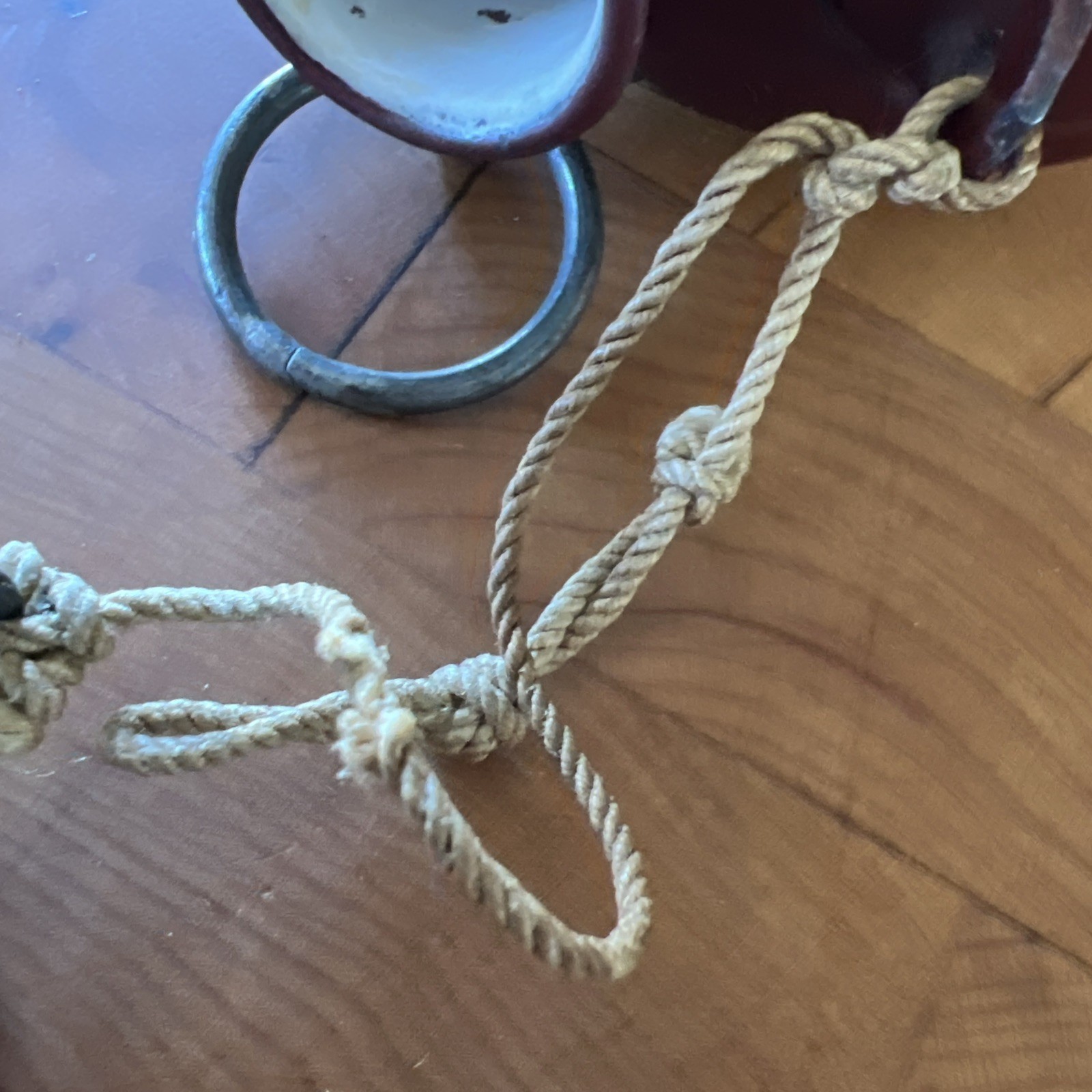 WW1 Era (1916) Enameled Swiss Army Canteen, F. Merker & Co. Baden