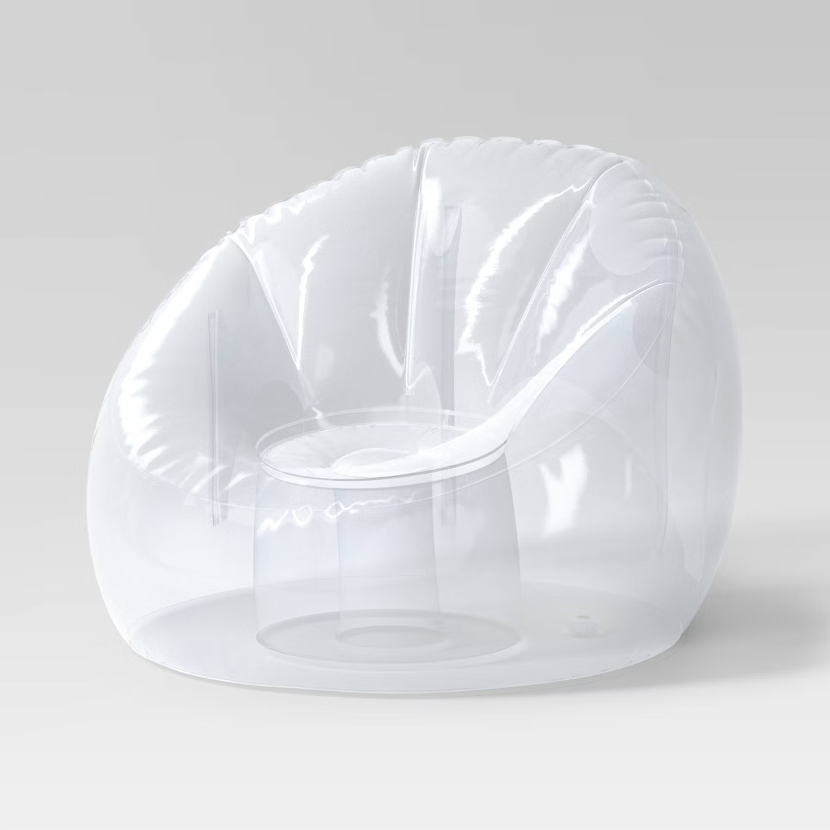 Inflatable Novelty Dorm Chair Clear Color - Room Essentials
