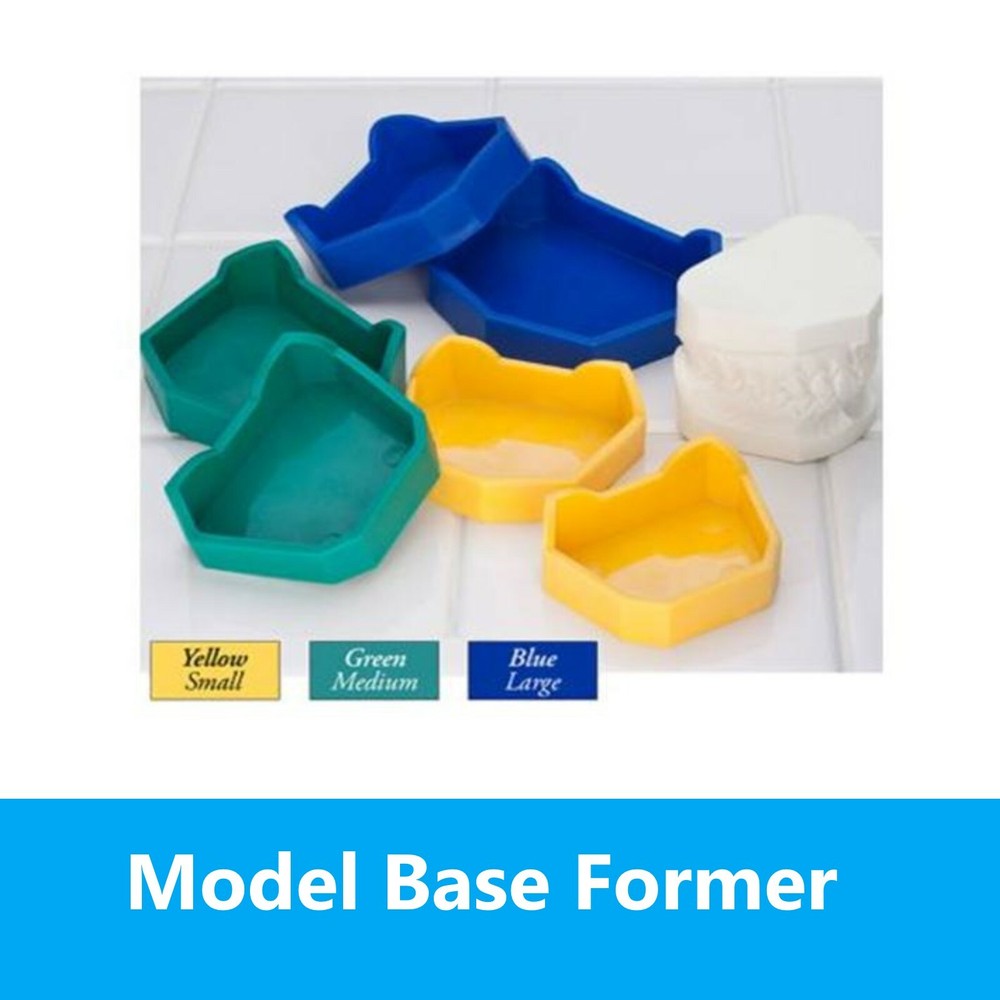 Dental Lab Model Former Kit, Small, Medium, Large - 6/Pk
