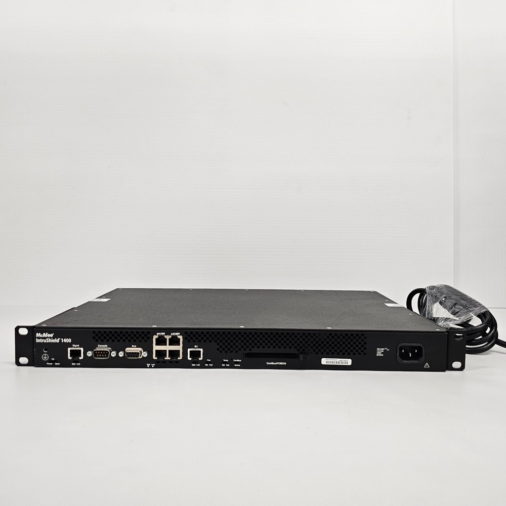 McAfee IntruShield I-1400 Security Appliance (used)