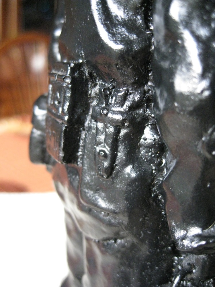 🇺🇸 😃 ⚒️ 🔥 vintage coal miner statue