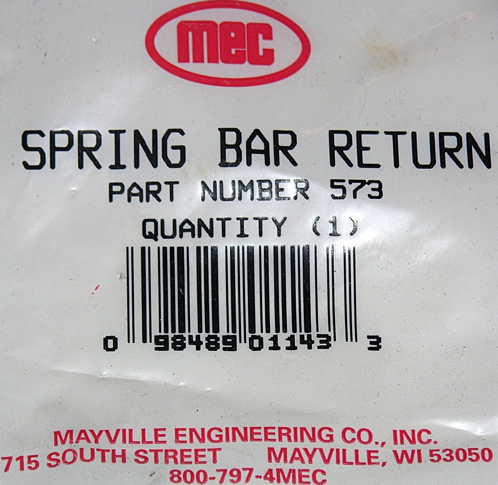 MEC Bar Return Spring #573