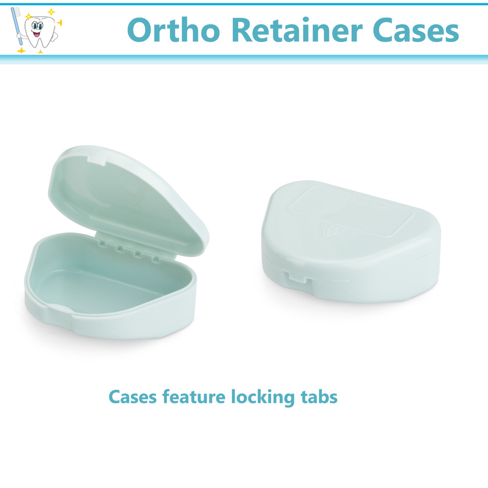 240 Sealed Assorted Dental Retainer Boxes Denture Case Containers Box (20 Box)