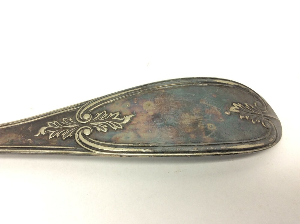 Vintage Used Olive by Roger Smith & Co Silverplate Ladle Kitchen Utensil