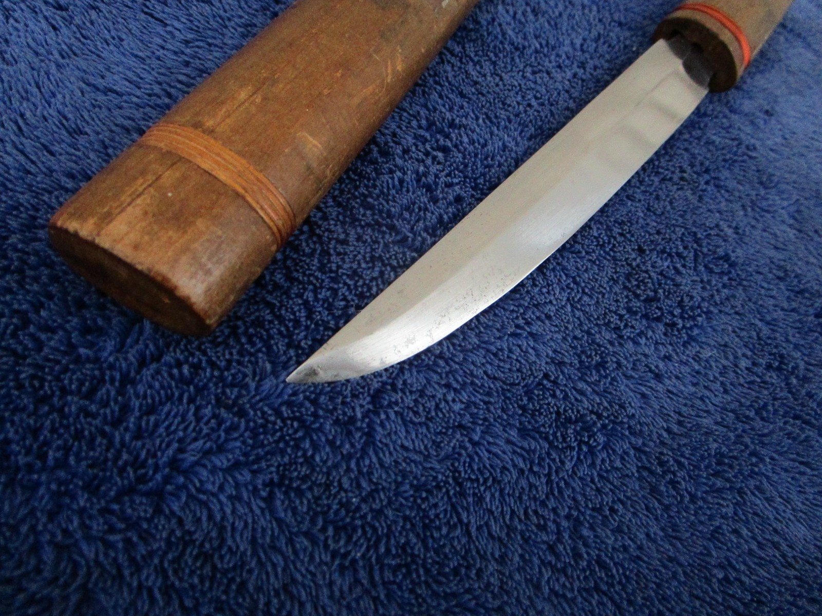 ORIGINAL VINTAGE WW2 JAPAN TANTO KNIFE KAMIKAZE PILOT`S STYLE DAGGER AND SHEATH