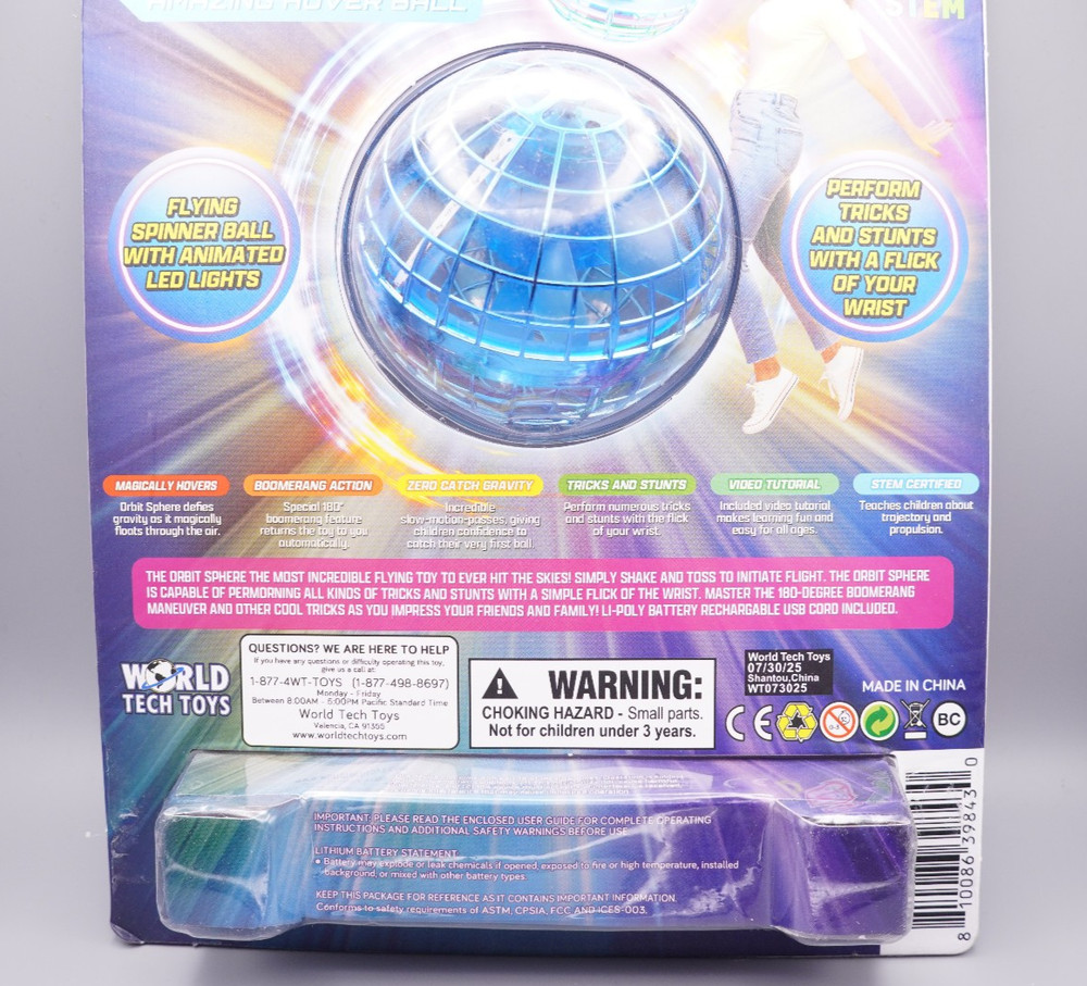 Orbit Sphere as Seen on Tik Tok - Blue