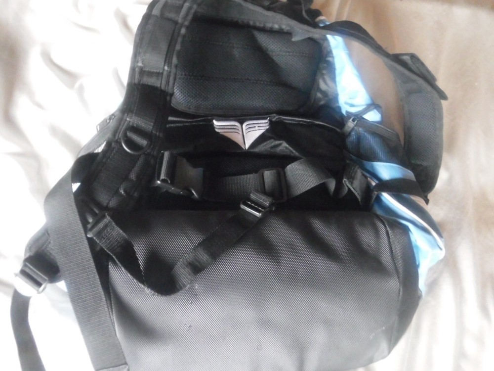 TYR Light Blue Blue Back pack Pre Owned