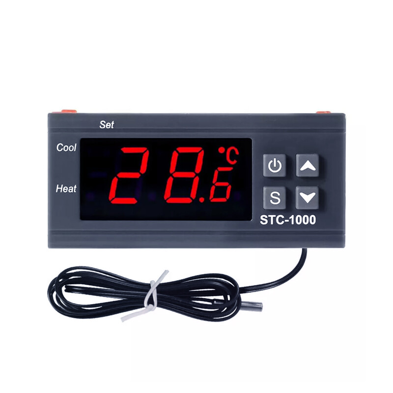 STC-1000 AC 110V-220V Digital Temperature Controller Thermostat With Sensor x2