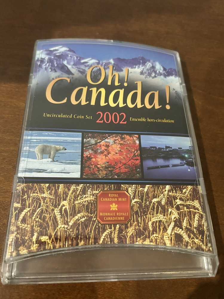 2002 royal canadian mint uncirculated sets