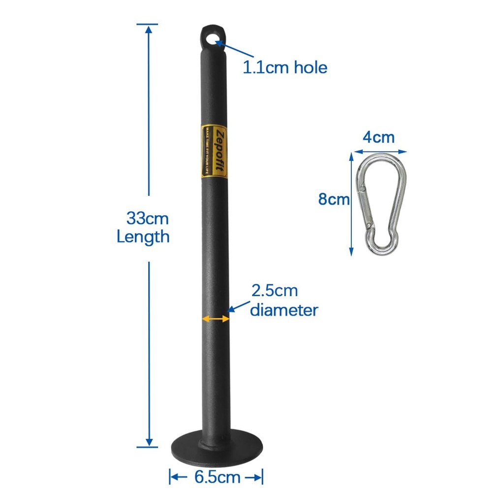 Weight Loading Pin For Cable Pulley Home Gym LAT Pull Training Attachment