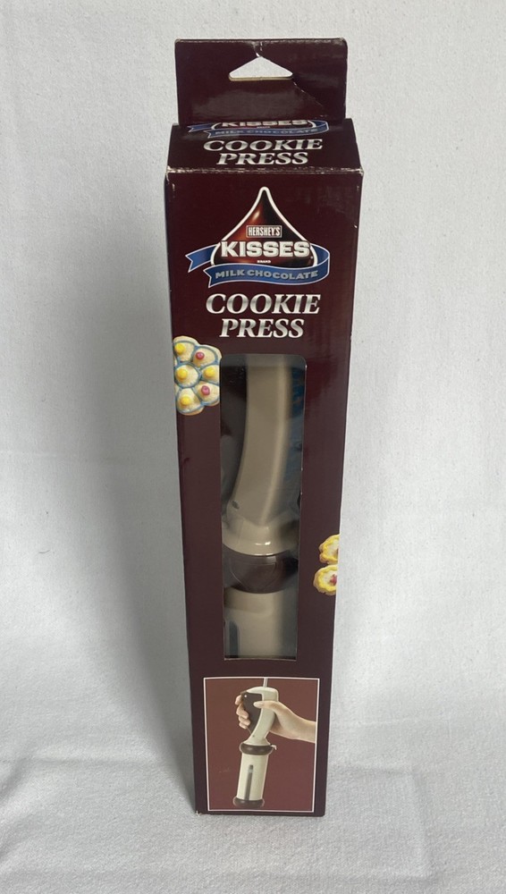 Hershey Kisses Cookie Press Kit 21 Discs 6 Tips Cookie Baking Decorating