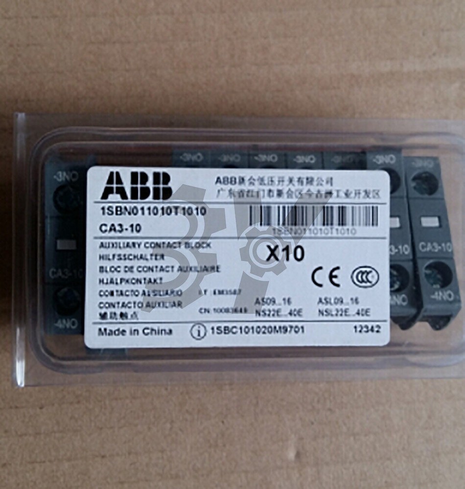 10PCS ABB Contactor Auxiliary Contact CA3-10 NEW