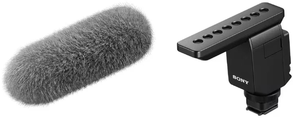 Sony - ECMB1M Omnidirectional Shotgun Microphone - Black