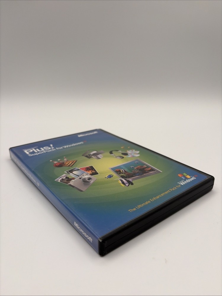 Microsoft Plus! SuperPack for Windows XP w/Product Key 2 Discs