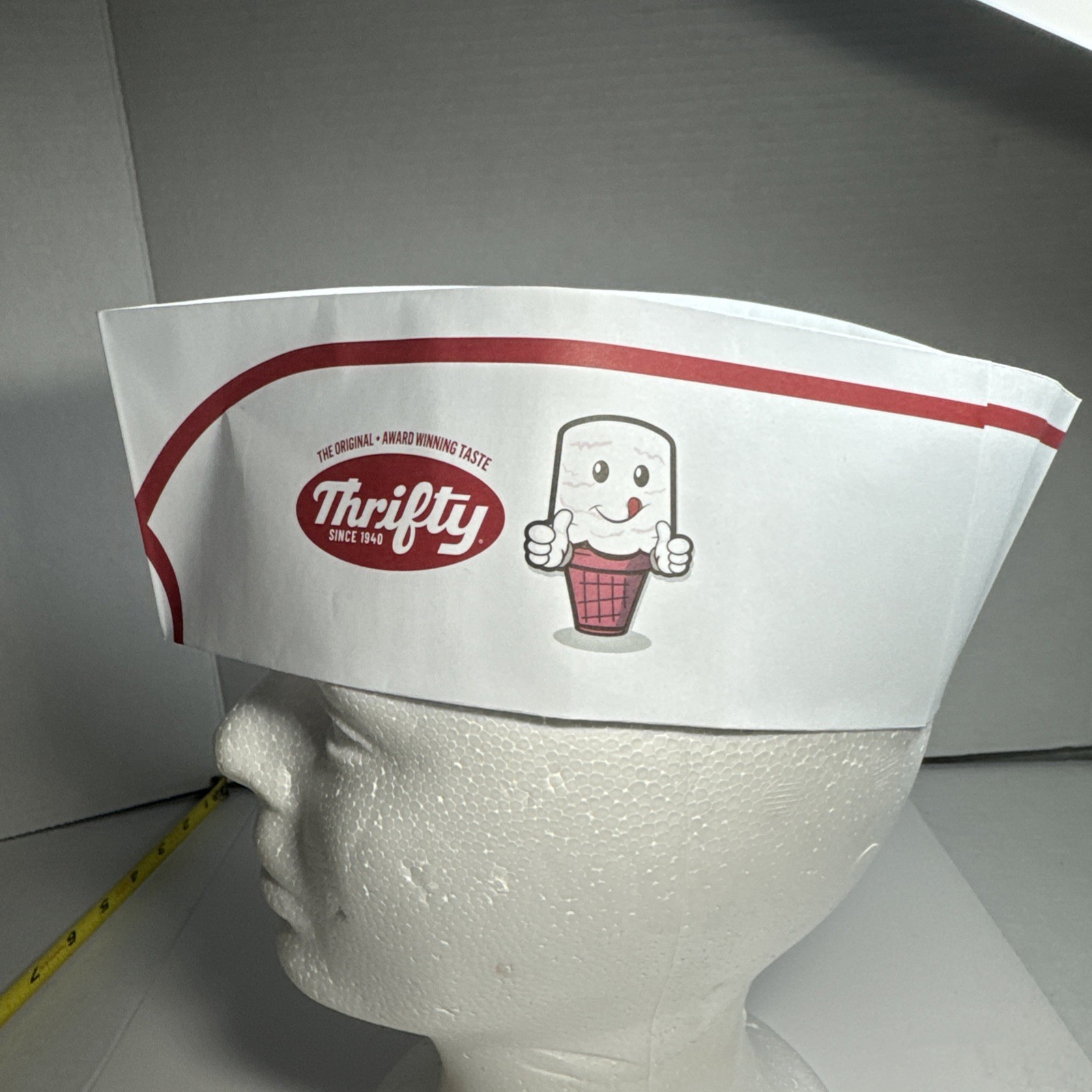 NEW Thrifty Ice Cream Rite Aid Paper Hat (lot Of 2) drug store Rite Aid 10 3/4”