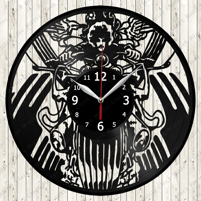 Thin Lizzy Vinyl Record Wall Clock Decor Handmade 2728