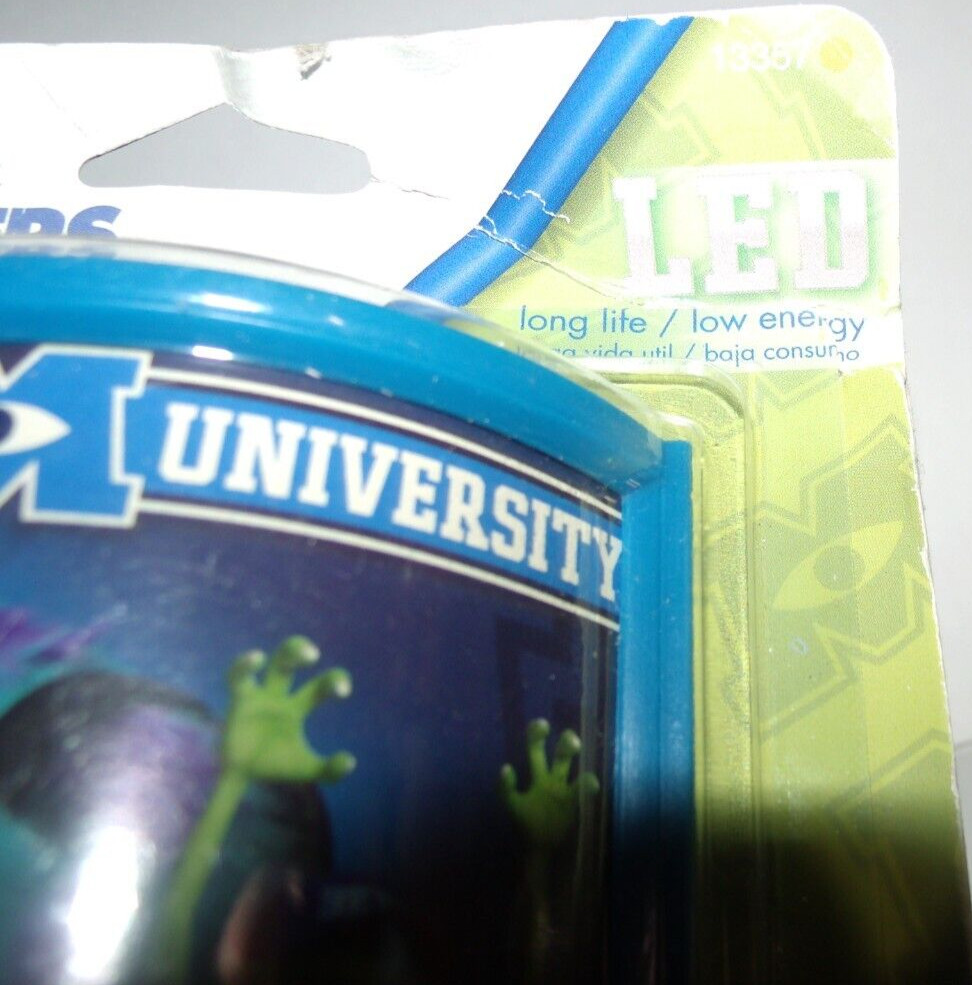 MONSTER UNIVERSITY LED AUTOMATIC NIGHT LIGHT NEW!