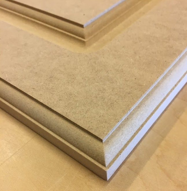 Custom, cut to size, replacement cabinet door and drawer fronts MDF raised panel