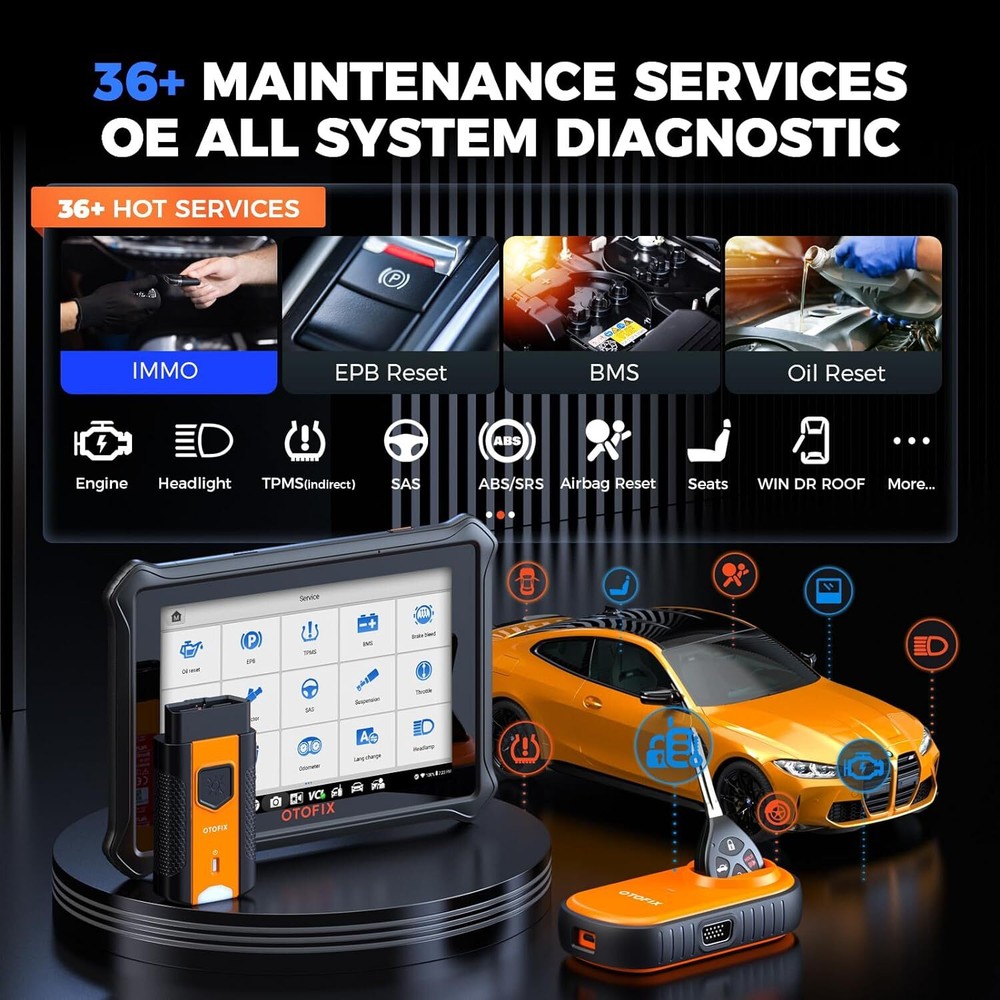 OTOFIX IM1 IMMO Key FOB Programming Tool Auto Car Full System Diagnostic Scanner