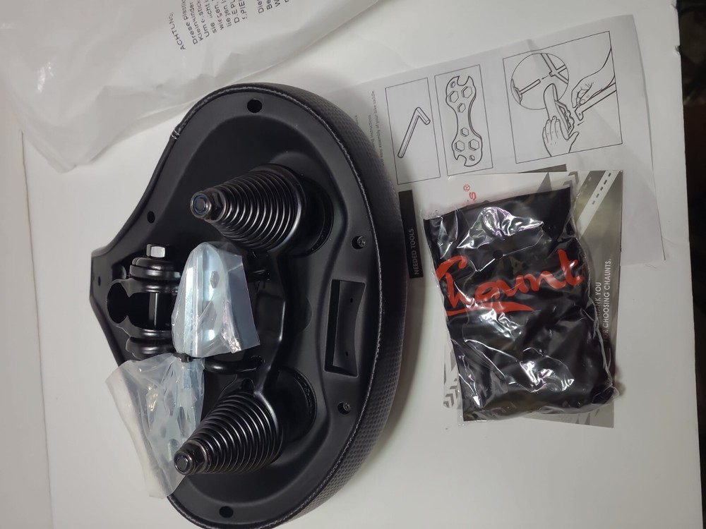 Chaunts Comfortable Padded Bicycle Saddle Seat
