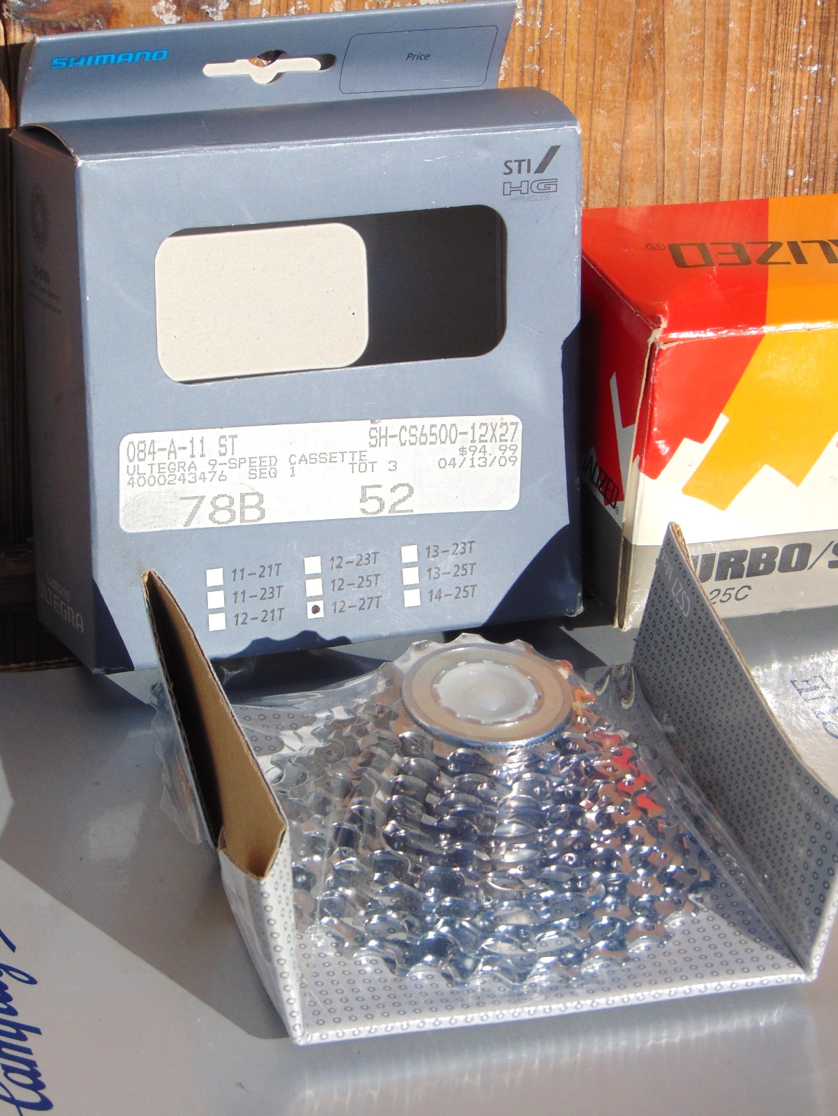 NOS Shimano Ultegra CS-6500 Cassette 9-Speed HG