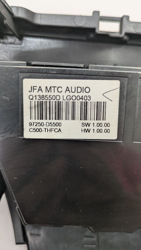 Used A/C Selector Switch fits: 2016 Kia Optima manual temperature control ID 972