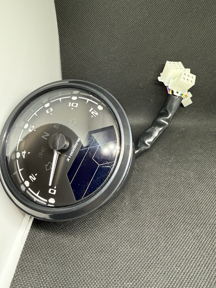 LCD Universal Digital Speedometer Odometer Tachometer, Motorcycle Speedometer