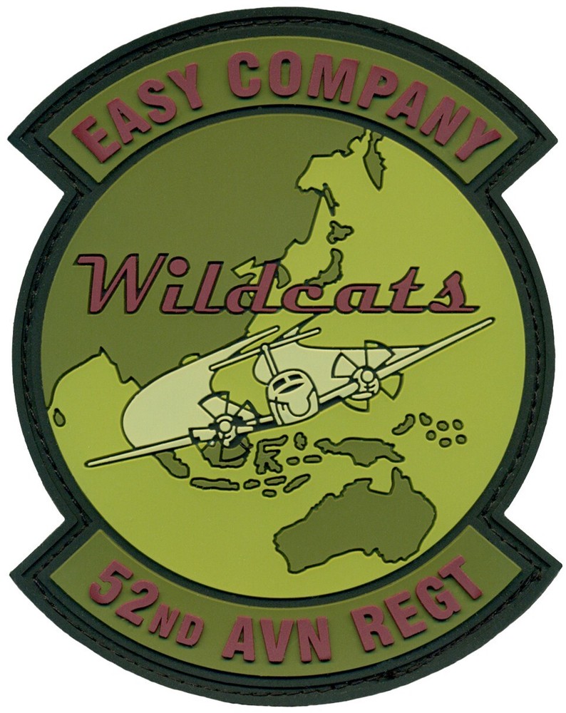 US ARMY E Co 52nd AVIATION REGIMENT WILDCATS PATCH