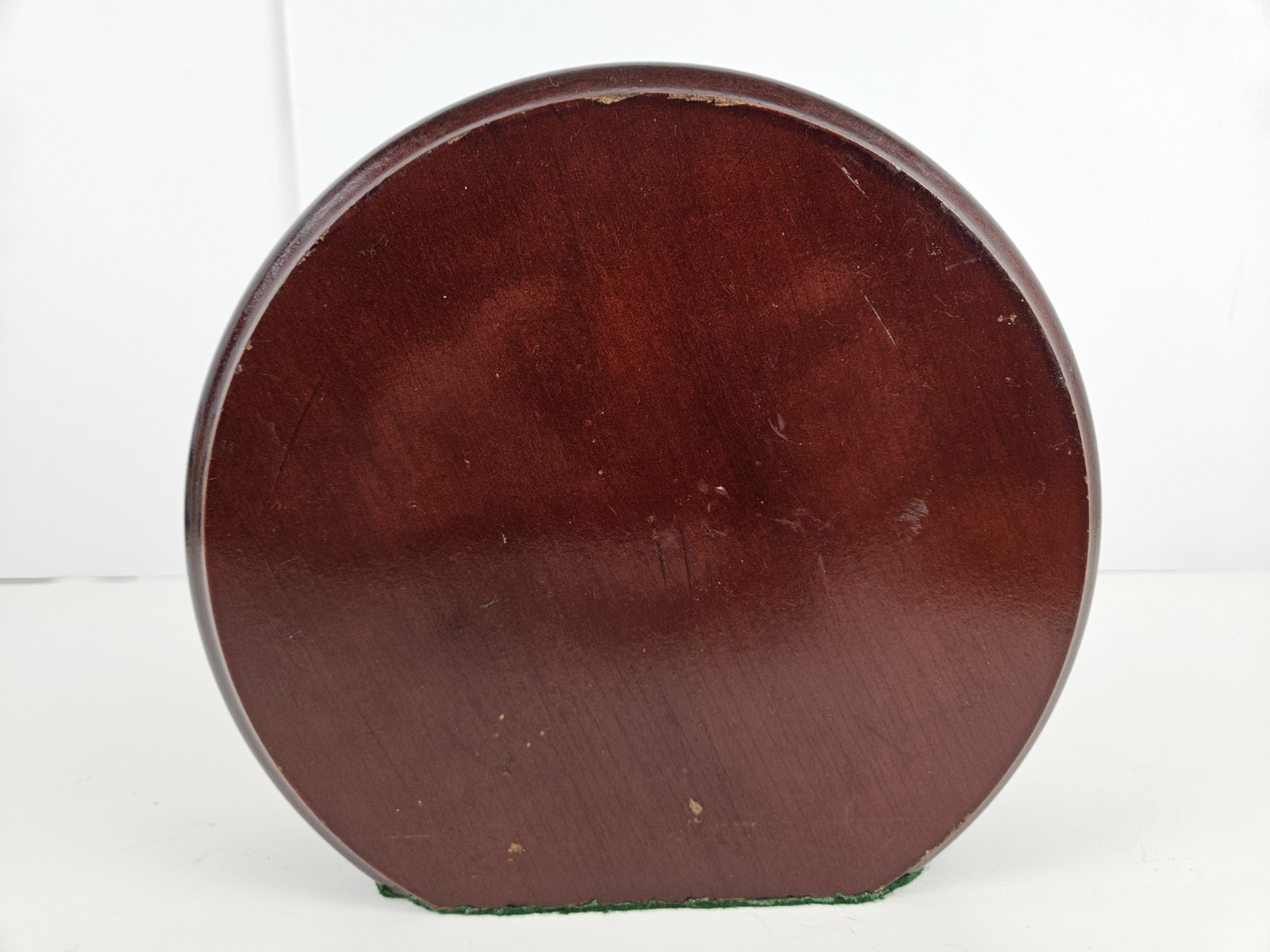 Vintage Working CHELSEA Clock Co. Nautical Ship Mantel Clock with Wood Case