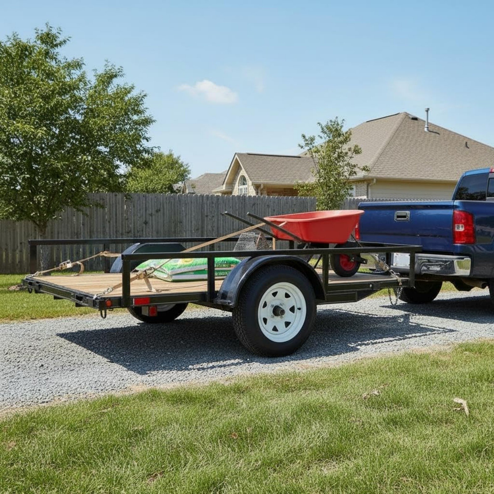 2 Pack 4.80-12 Trailer Tires with 12" Rims 5 Lug on 4.5" Center Bore 2.95" 6Ply
