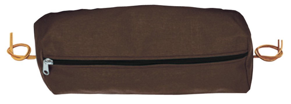 Weaver, Rectangular Nylon Cantle Bag, Brown