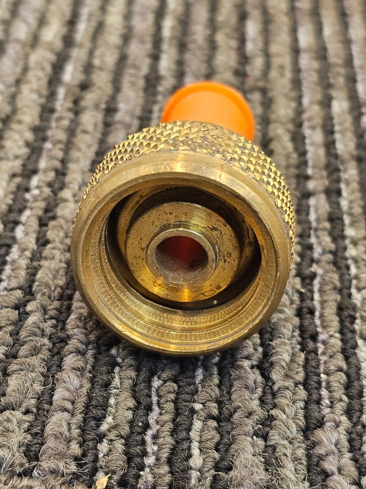 1" MPT Brass Propane Vapor Adapter Coupling