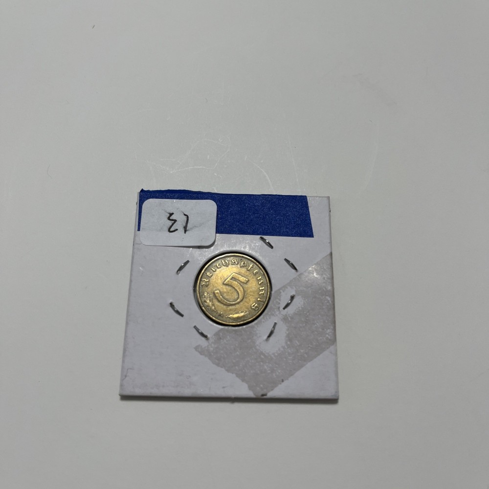 1938 5 Germany Coin