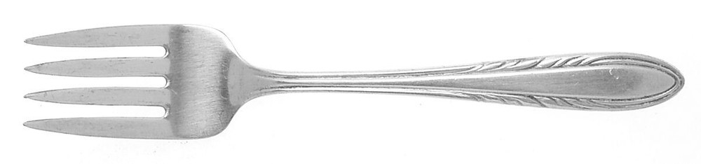 National Silver Co Flame  Salad Fork 485578