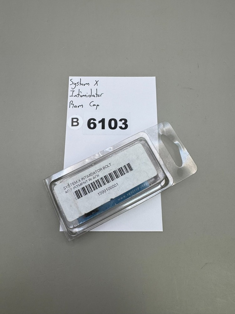 System X Intimidator Ram Cap-Gloss Black