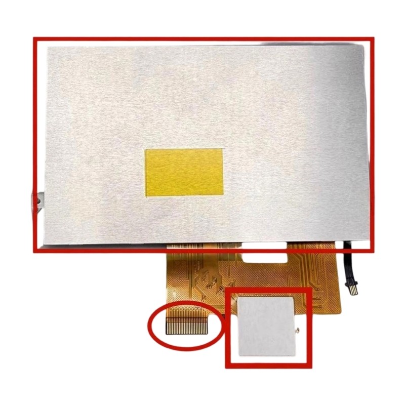 IPS Screen for 3000 Game Console Replacement Screen Low Power Consumption