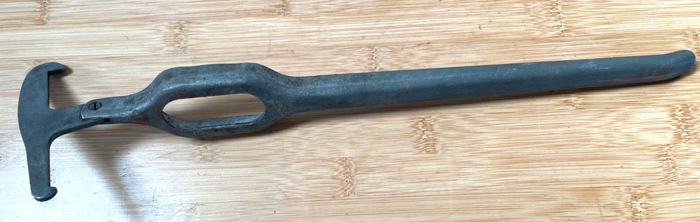 Vintage Automotive Scraper Puller 2 Sided Hook 15" Long