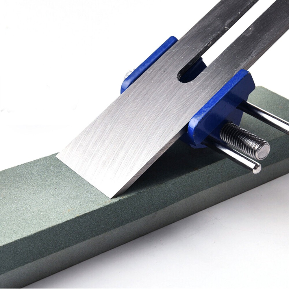 Plane Blade Wood Chisel Sharpening Guide Jig Angle Block Honing Manual Sharpener